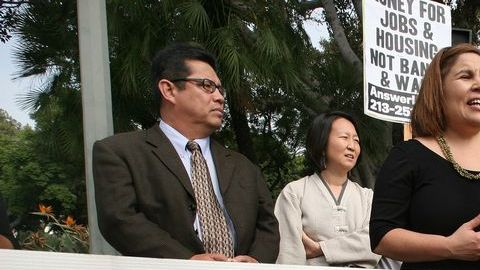 Angelica Salas, directora ejecutiva de CHIRLA.