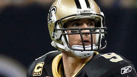 Drew Brees firmó por $100 millones con los Saints de Nueva Orleans.
