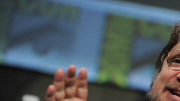 Guillermo del Toro en la conferencia de prensa del sábado en Comic-Con.