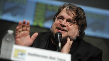 Guillermo del Toro en la conferencia de prensa del sábado en Comic-Con.