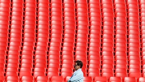 El fútbol olímpico tradicionalmente no llena los estadios.