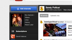 'YouTube emerge como una mejor plataforma para  noticias'.