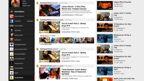 'YouTube emerge como una mejor plataforma para  noticias'.