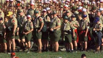Un encuentro nacional de Boy Scouts.