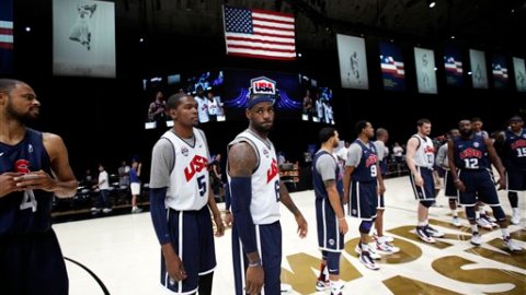 Tyson Chandler, Kevin Durant y LeBron James también están en la expedición olímpica.