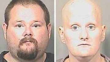 Los acusados fueron identificados como Christopher Perkins, de 34, y Theresa Perkins, de 32.