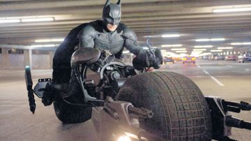 Christian Bale en su  rol de Batman en el último filme de la trilogía del director Christopher Nolan.