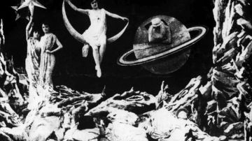 Las imágenes de la  clásica cinta de Georges Méliès se ven de nuevo en 'El viaje extraordinario'.
