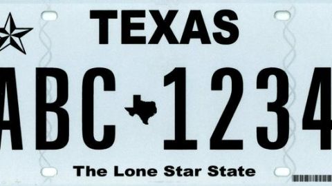 Placas de Texas.