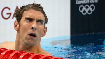El nadador estadounidense Michael Phelps.