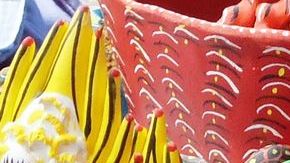 Fotografía que muestra el arte purépecha.