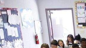 Alumnos de secundaria de California.