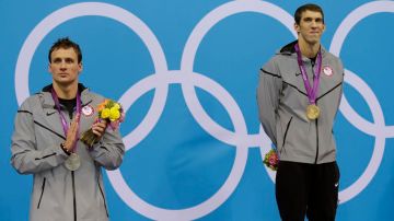 Phelps logró desquitarse de Lochte ayer en el 200 metros combinado.