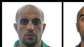 Fotografía facilitada por el Ministerio español del Interior de los tres supuestos miembros de la red terrorista Al Qaeda.