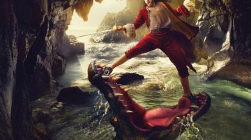 Russell Brand como el Capitán Hook de 'Peter Pan', fotografiado por Annie Leibovitz.