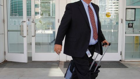 Tom Liddy, abogado defensor de Joe Arpaio, ayer jueves.