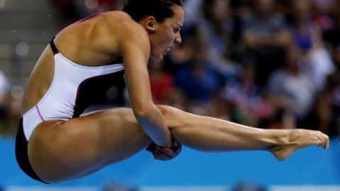 Laura Sánchez obtuvo bronce en la prueba de clavados en trampolín de tres metros,