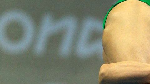 Castillo hoy en el centro acuático.