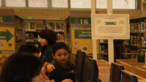 Una de las bibliotecas públicas de Chicago
