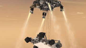 Curiosity llegó a Marte para una misión de dos años en la que explorará el Planeta Rojo.