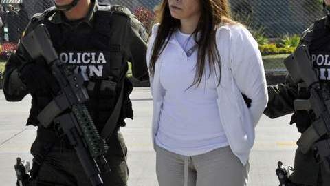 Dolly Cifuentes, era considerada su enlace en Colombia
