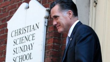 Esta mañana, Mitt Romney acudió a un evento de recaudación de fondos en el Alto Manhattan, Nueva York.