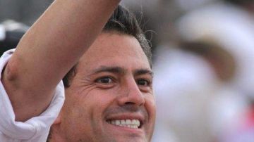 Enrique Peña Nieto, virtual ganador de las elecciones presidenciales en México.