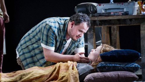 David Lomelí en la presentación de 'La Bohéme' en el Glyndebourne Festival, en julio.