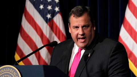 El gobernador de Nueva Jersey, Chris Christie.