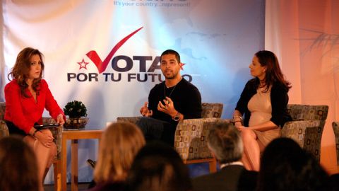 Voto Latino, cuando celebraba su primera reunión anual en el Centro de Conferencia Davison, en Los Ángeles.