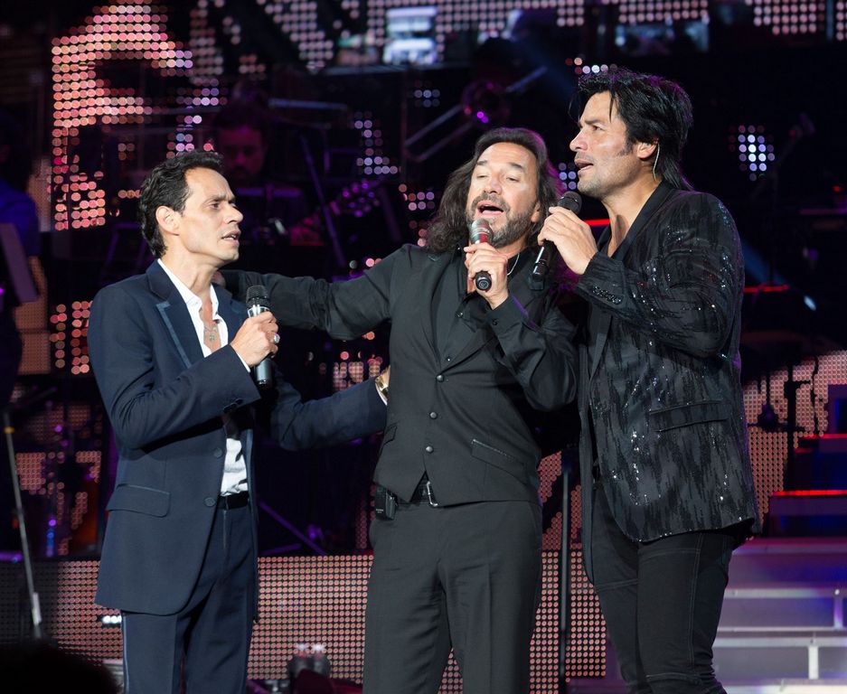 Marc Anthony, Marco Antonio Solís y Chayanne juntos en Chicago La Opinión