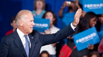El vicepresidente de Estados Unidos, Joe Biden, en un acto de campaña realizado el miércoles en Blacksburg, Virginia.