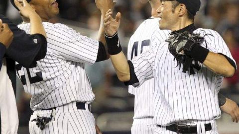Los “Bombarderos del Bronx” se enfilaron a este triunfo sobre los "patirrojos" gracias a dos cuadrangulares solitarios del japonés Ichiro Suzuki.