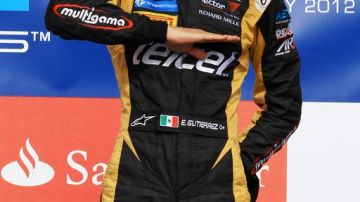 El mexicano Esteban Gutiérrez, que a los 21 años aspira a convertirse en piloto de Fórmula Uno.