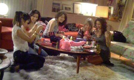 Parte de la escena que nunca fue transmitida a los chilenos.