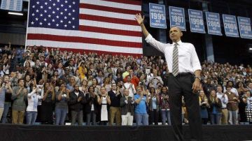 Un 58% de los adultos dijeron esperar que Obama sea reelegido, mientras que sólo el 32% dijo creer que Romney y Ryan ganarán.
