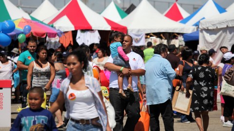 Esta es la VIII Feria Chapina que se realiza en el condado de Los Ángeles. Foto de archivo del año pasado.