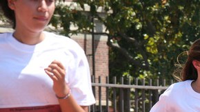 Caminar es saludable.