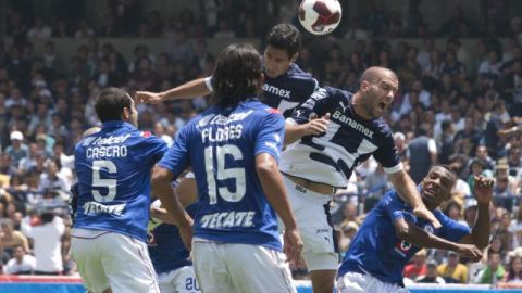 Pumas de la UNAM perdieron 1-0 contra el Cruz Azul.