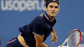 Federer venció ayer a Donald Young en su primer encuentro.