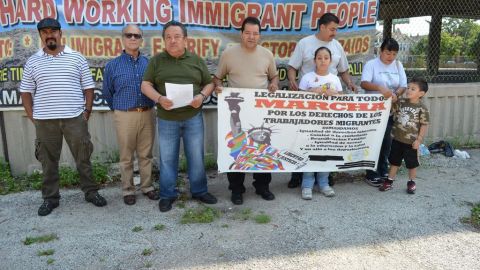 Activistas convocan a marcha.