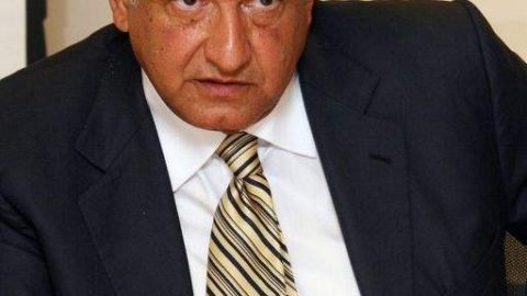 Andrés Manuel López Obrador, candidato presidencial para las elecciones del 2012 en México.