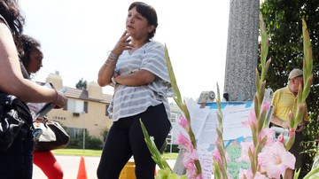 Lugar donde murieron electrocutadas  dos mujeres tratando de salvar a conductor.