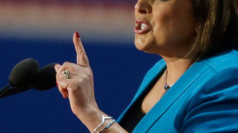 La gobernadora  Susana Martínez tuvo los reflectores.