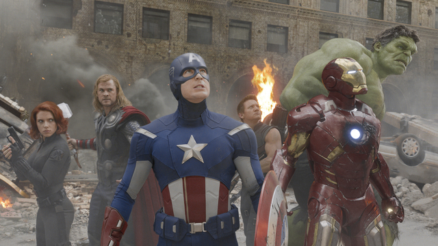 'The Avengers' es ya la tercera cinta más taquillera de la historia, tras las películas de James Cameron 'Avatar' y 'Titanic'.