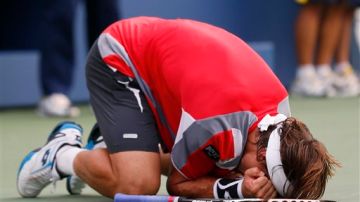 Ferrer sacó el corazón para vencer al serbio Tipsarevic en el US Open y pasar a semifinales.