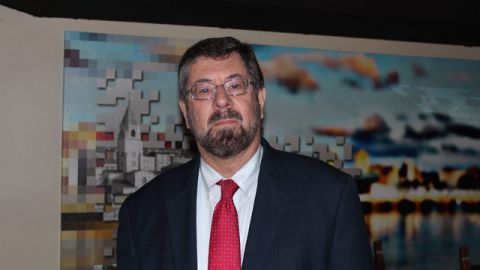 El director ejecutivo de la Unión de Libertades Civiles (ACLU) en Florida, Howard Simon, en un acto con periodistas de Florida.