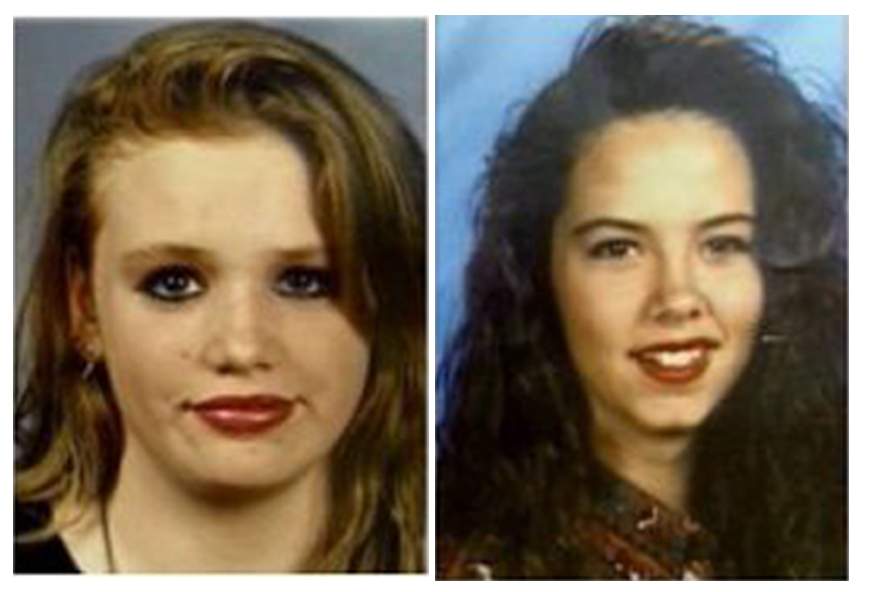 Jennifer Ertman y Elizabeth Peña, asesinadas en 1993.