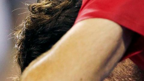 Del Potro no pudo repetir en el US Open el tenis que lo llevó a vencer a "Nole" Djokovic en Londres 2012.