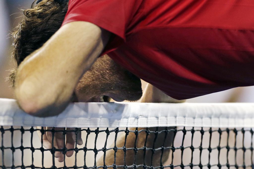 Del Potro no pudo repetir en el US Open el tenis que lo llevó a vencer a "Nole" Djokovic en Londres 2012.